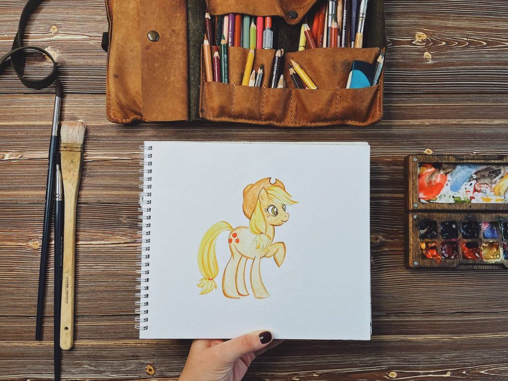 Как нарисовать пони