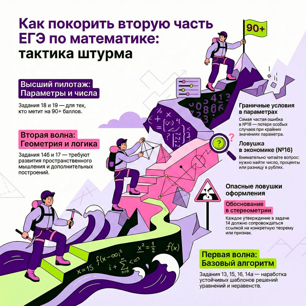 Тактика штурма второй части: от алгоритмичных задач к олимпиадным