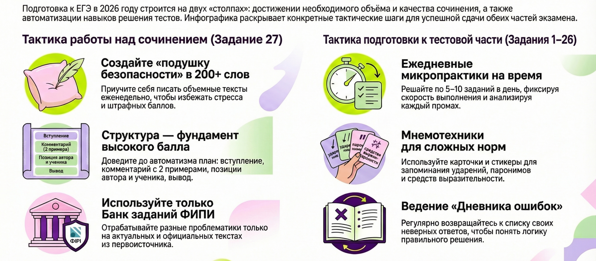 Стратегия подготовки на 2026 год: фокус на приоритетах Стратегия подготовки на 2026 год: фокус на приоритетах